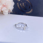 ⭐Miroze BEE LOVE RING SILVER 1 DIAMOND