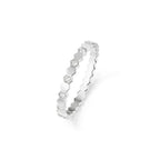 ⭐Miroze BEE LOVE RING SILVER DIAMOND