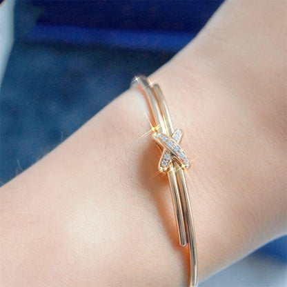 [⭐Miroze]JEUX DE BRACELET PINK GOLD DIAMONDS