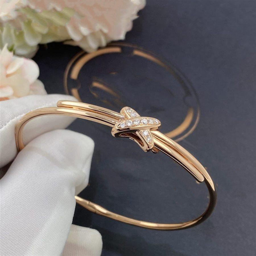 ⭐Miroze JEUX DE BRACELET PINK GOLD DIAMONDS