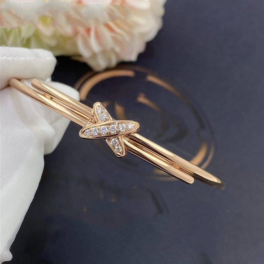 [⭐Miroze]JEUX DE BRACELET PINK GOLD DIAMONDS