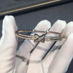 ⭐Miroze JEUX DE BRACELET DIAMONDS PINK GOLD