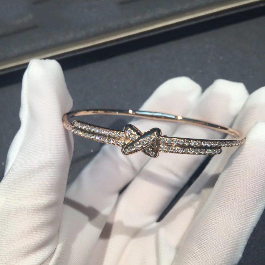 ⭐Miroze JEUX DE BRACELET DIAMONDS PINK GOLD
