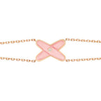 ⭐Miroze JEUX BRACELET PINK MOP PINK GOLD 1 DIAMOND