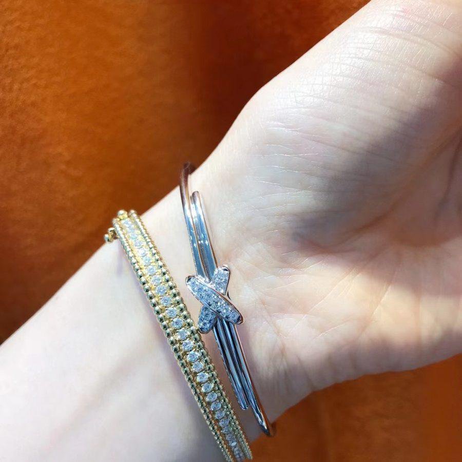 ⭐Miroze JEUX DE BRACELET SILVER DIAMONDS