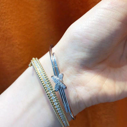 [⭐Miroze]シルバーダイヤモンドブレスレットセット
