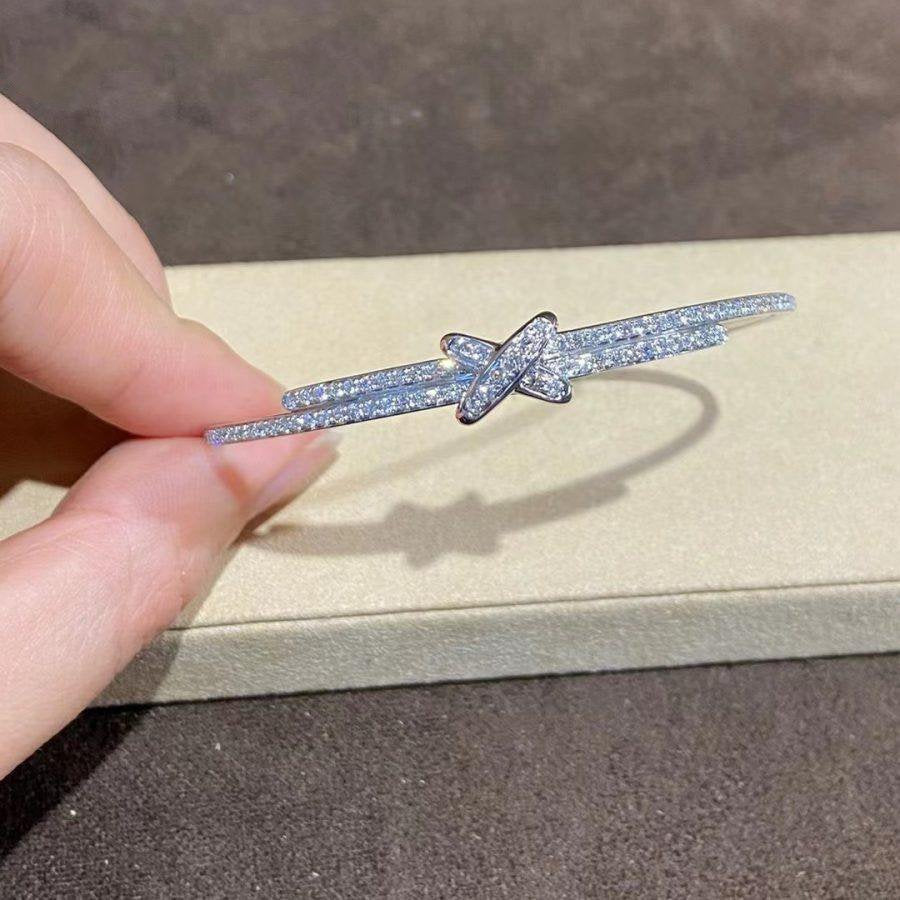 ⭐Miroze JEUX DE BRACELET DIAMONDS SILVER