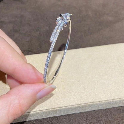[⭐Miroze]JEUX DE BRACELET DIAMONDS SILVER