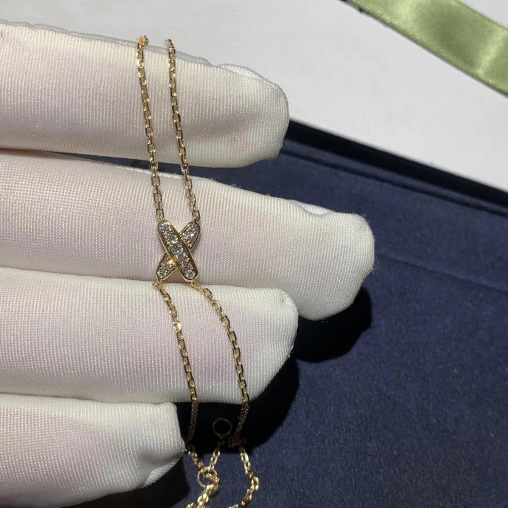 ⭐Miroze JEUX BRACELET GOLD DIAMOND