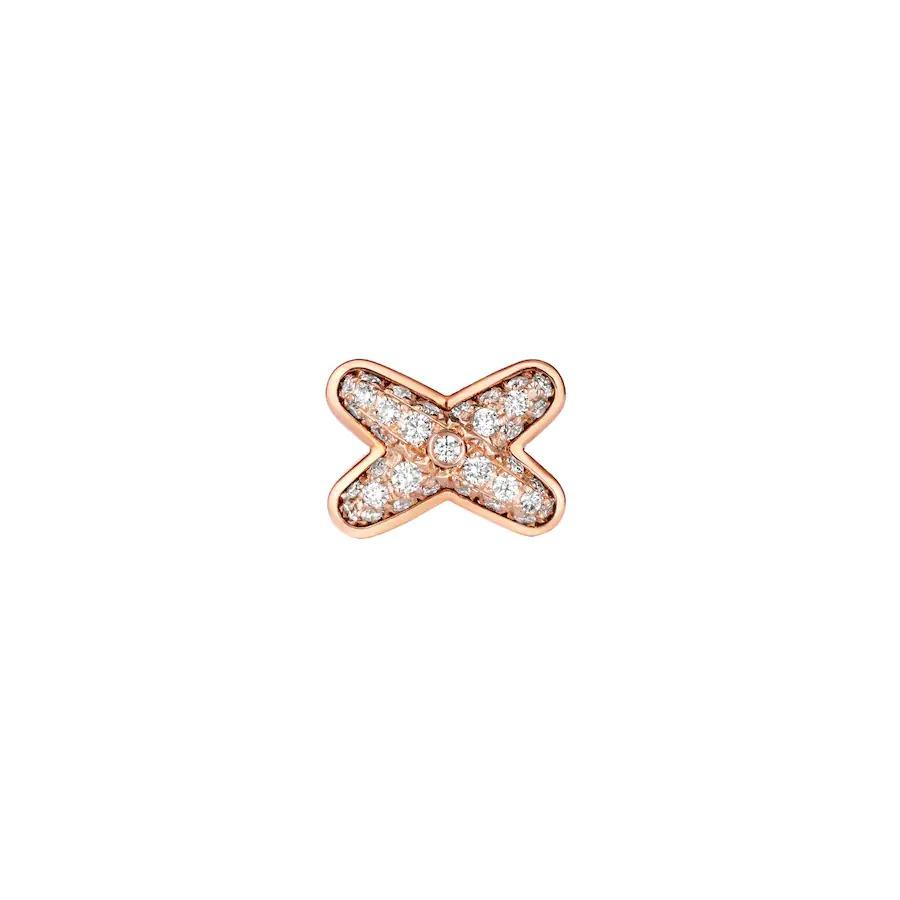 [⭐Miroze]JEUX DE PINK GOLD DIAMOND EARRINGS