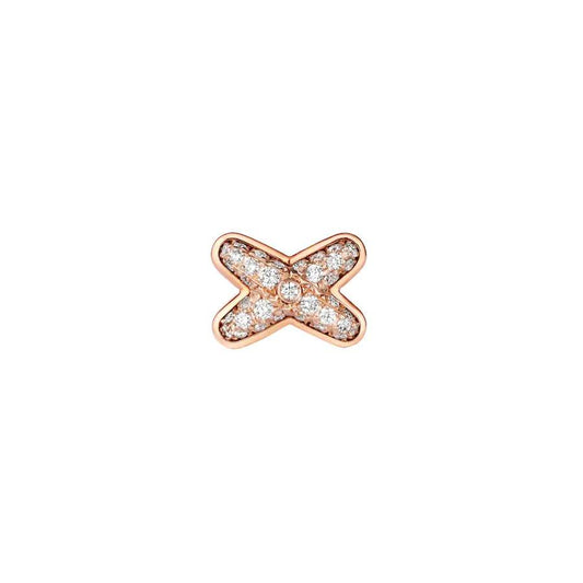 [⭐Miroze]JEUX DE PINK GOLD DIAMOND EARRINGS