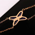 ⭐Miroze Hollow Design Four-Leaf Clover Flower Shape Ring
