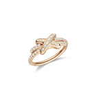 ⭐Miroze JEUX DE RING PINK GOLD DIAMOND