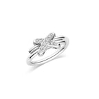 ⭐Miroze JEUX DE SILVER DIAMOND RING