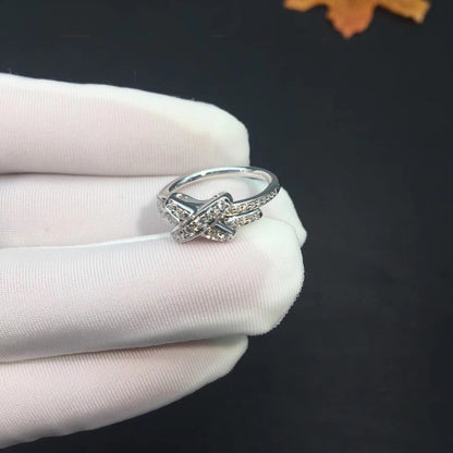 [⭐Miroze]JEUX DE SILVER DIAMOND RING