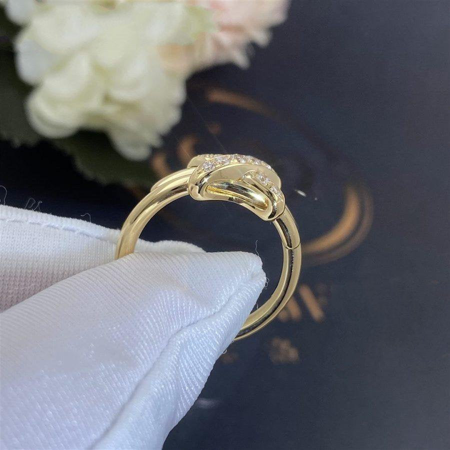 ⭐Miroze JEUX DE GOLD DIAMOND RING