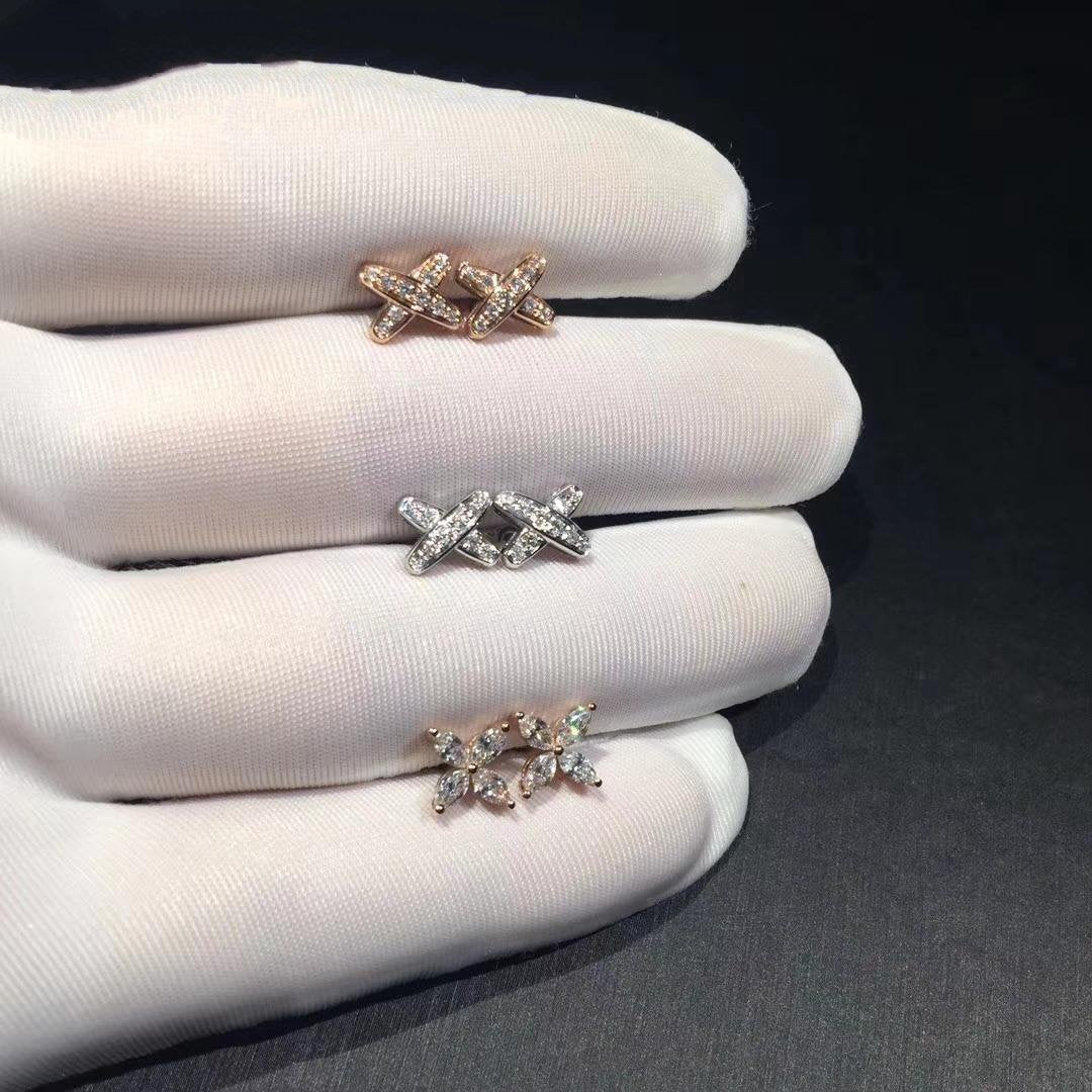 [⭐Miroze]JEUX DE DIAMOND EARRINGS