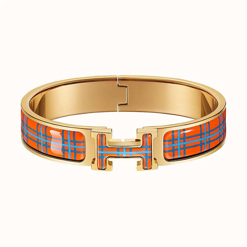 ⭐Miroze H TARTAN BRACELET 12MM