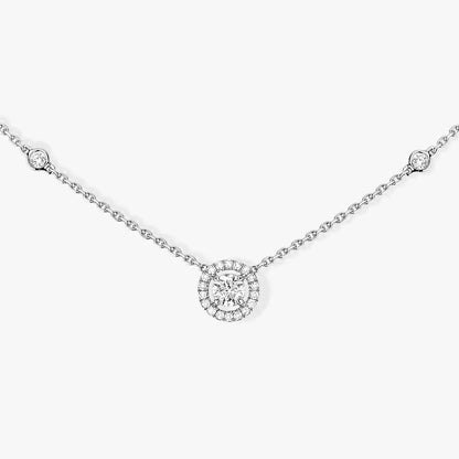 [[⭐Miroze] ] Diamond Necklace 0,20ct Brilliant Shape Joy