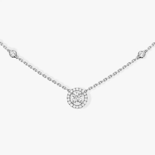 [[⭐Miroze] ] Diamond Necklace 0,20ct Brilliant Shape Joy