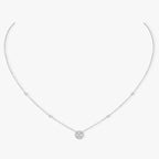 [⭐Miroze]Diamond Necklace 0,20ct Brilliant Shape Joy
