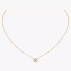 [⭐Miroze]Diamond Necklace 0,20ct Brilliant Shape Joy