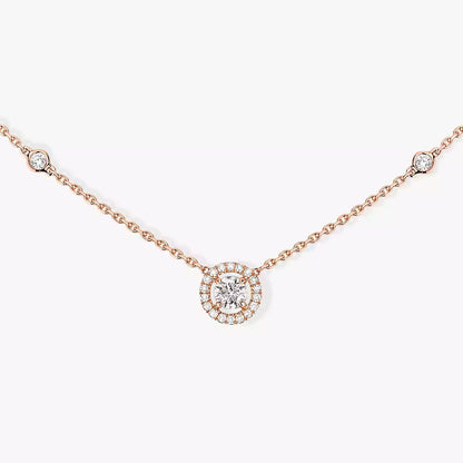 [[⭐Miroze] ] Diamond Necklace 0,20ct Brilliant Shape Joy