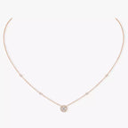 [⭐Miroze]Diamond Necklace 0,20ct Brilliant Shape Joy