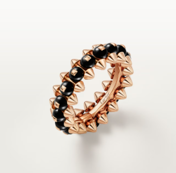 [⭐Miroze]CLASH ELEGANT ROSE GOLD RING FEATURING NATURAL AGATE