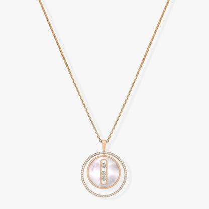 [[⭐Miroze] ]  MOVE MM NACRE BLANCHE DIAMOND NECKLACE