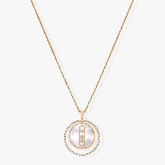 [[⭐Miroze] ]  MOVE MM NACRE BLANCHE DIAMOND NECKLACE