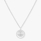[⭐Miroze]LUCKY MOVE MM SILVER DIAMOND NECKLACE