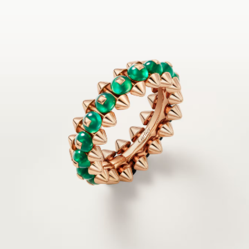 [⭐Miroze]CLASH ELEGANT ROSE GOLD RING FEATURING NATURAL AGATE