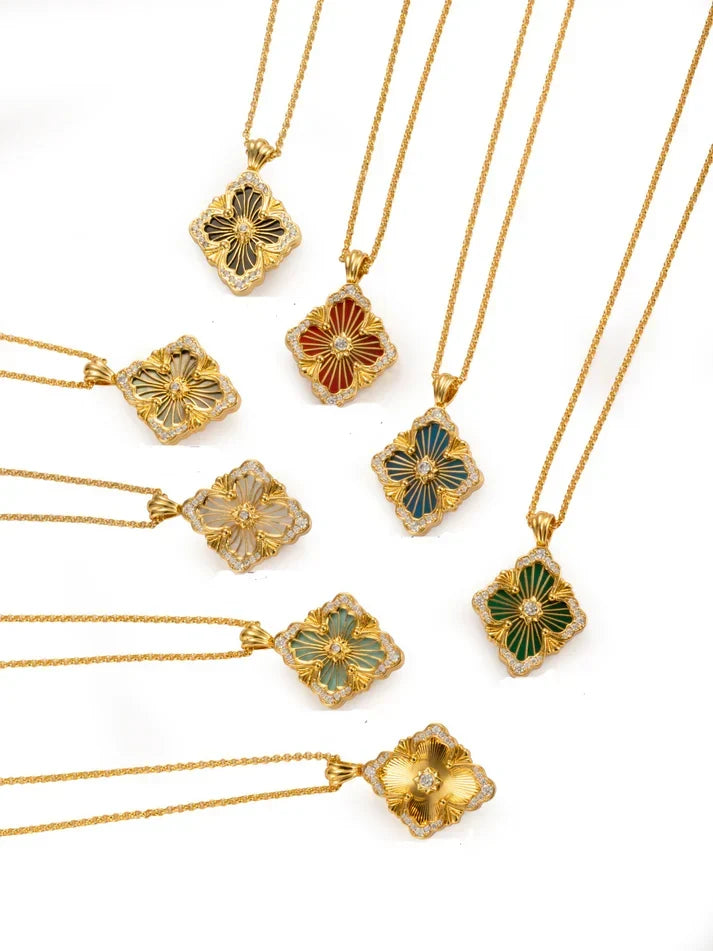 [⭐Miroze] B.C.L BIG SIZE ENAMEL NECKLACE£¨Various