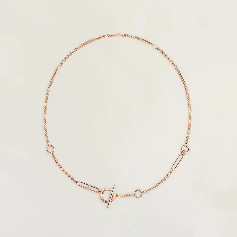 [⭐Miroze]HM STERLING CHAINE D'ANCRE HEART