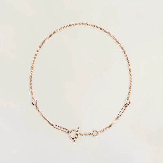 [⭐Miroze]HM STERLING CHAINE D'ANCRE HEART