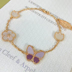 [⭐Miroze ] 26 NEW CLOVER LUCKY LIGHT PURPLE SET