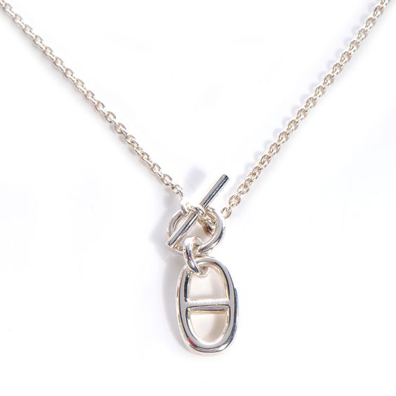 ⭐Miroze HM CHAINE D'ANCRE PENDANT NECKLACE STERLING SILVER