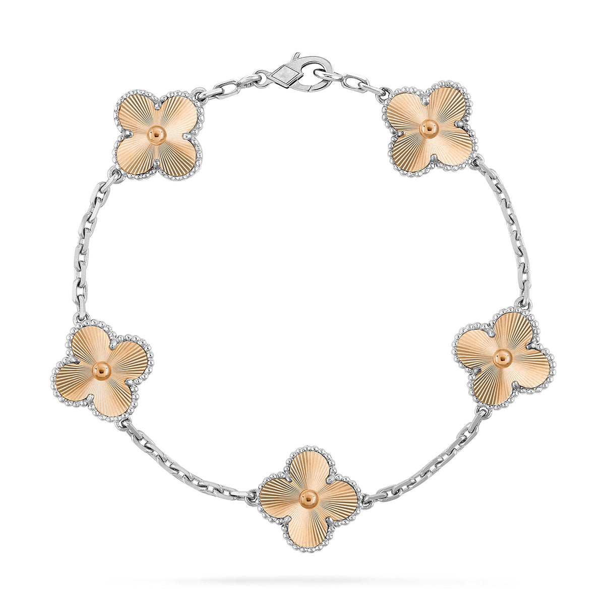 [⭐Miroze ]New  CLOVER 5 MOTIF LASER BRACELET COLLECTION