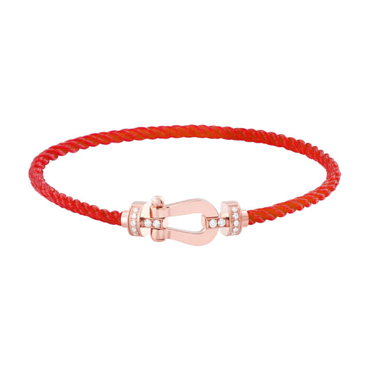 [⭐Miroze]FORCE 10 HALF DIAMOND PINK GOLD RED CORDERI LARGE AND MEDIUM MODEL