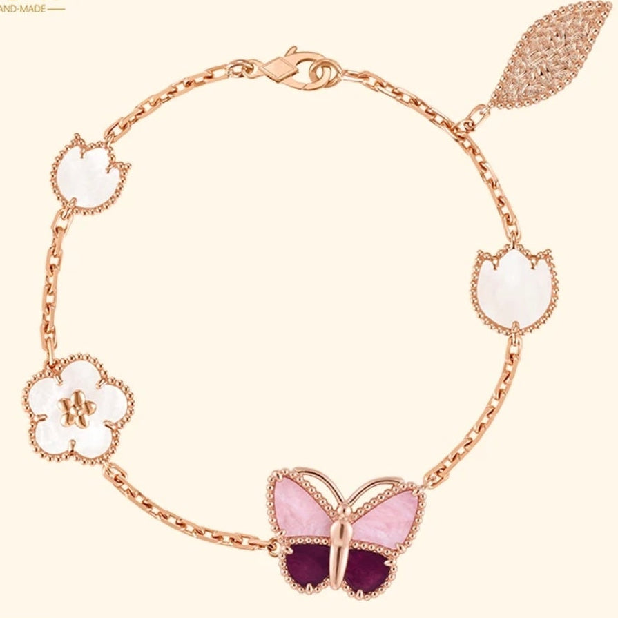 [⭐Miroze ] 26 NEW CLOVER LUCKY LIGHT PURPLE SET