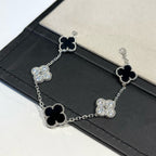 [⭐Miroze ]New CLOVER 5 MOTIF ONYXS BRACELET COLLECTION