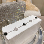 [⭐Miroze ]New CLOVER 5 MOTIF ONYXS BRACELET COLLECTION