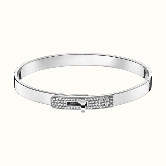 [⭐Miroze]KELLY SILVER DIAMOND BRACELET
