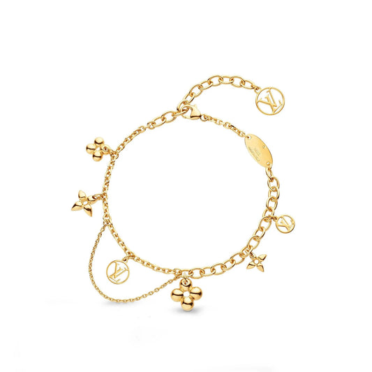 [⭐Miroze]BLOOMING PINK GOLD MOP BRACELET