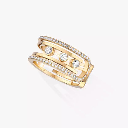 [⭐Miroze]Move 10th Diamond Ring in Gold