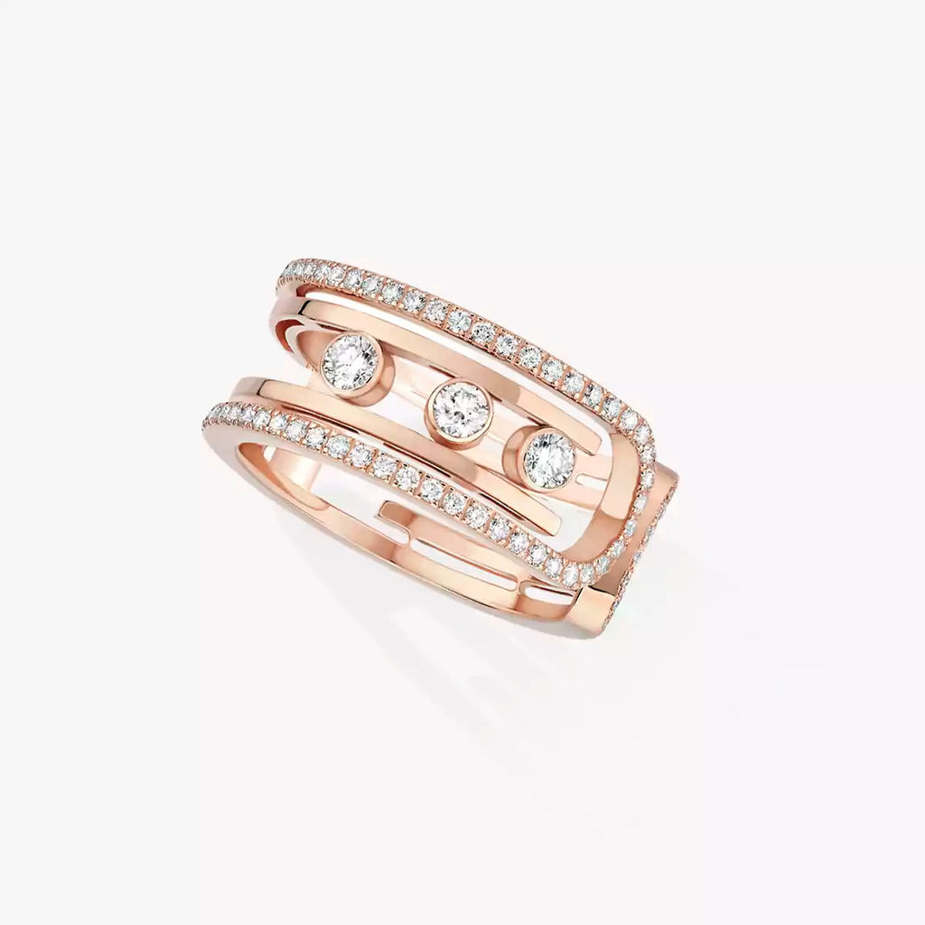 [⭐Miroze]Move 10th Diamond Ring in Gold
