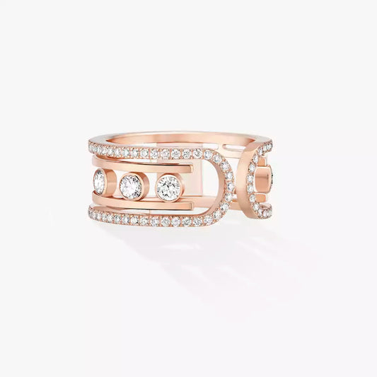 [⭐Miroze]Move 10th Diamond Ring in Gold