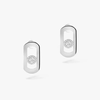 [⭐Miroze]So Move Diamond Earrings in Yellow Gold