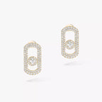 [⭐Miroze]So Move Pave_-Set Diamond Earrings in Silver